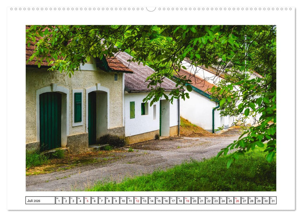 Das Weinviertel - Im Norden von Wien (CALVENDO Premium Wandkalender 2026)