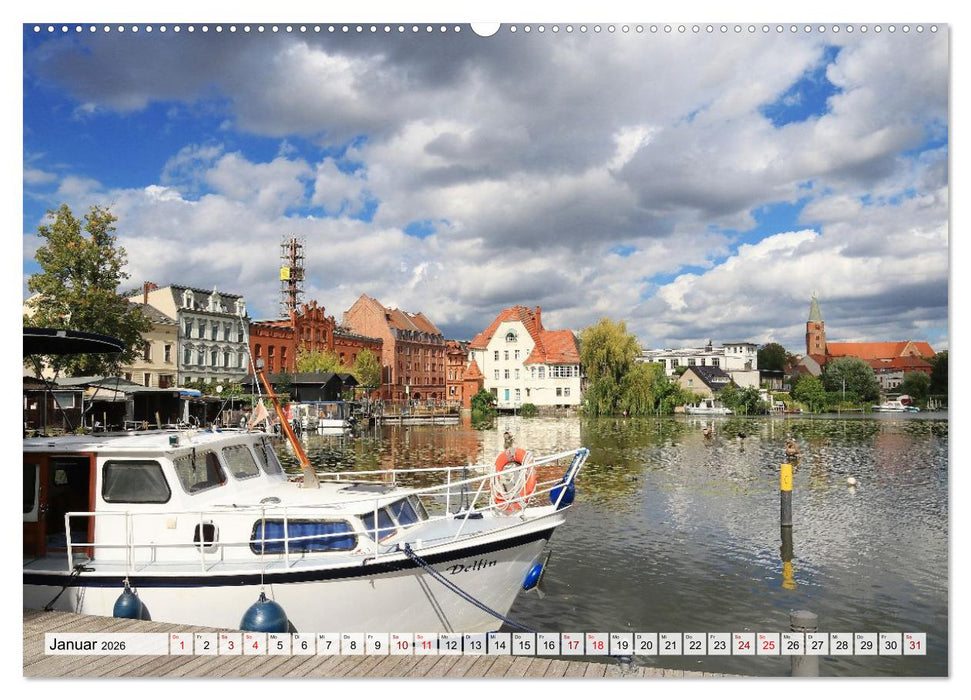 Brandenburg an der Havel - Ein Stadtspaziergang (CALVENDO Wandkalender 2026)