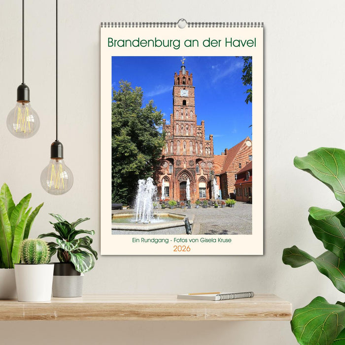 Brandenburg an der Havel - Ein Rundgang (CALVENDO Wandkalender 2026)
