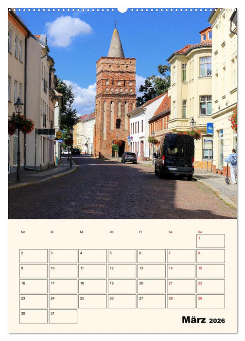 Brandenburg an der Havel - Ein Rundgang (CALVENDO Wandkalender 2026)