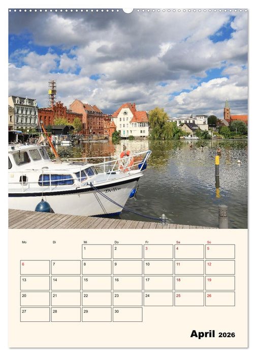 Brandenburg an der Havel - Ein Rundgang (CALVENDO Wandkalender 2026)