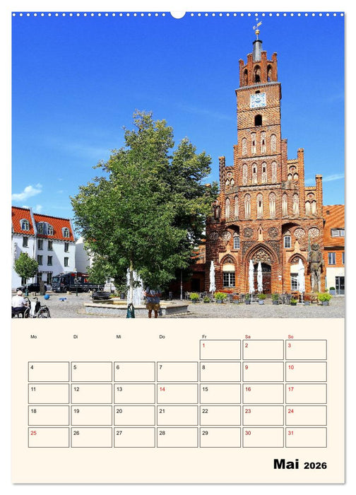 Brandenburg an der Havel - Ein Rundgang (CALVENDO Wandkalender 2026)