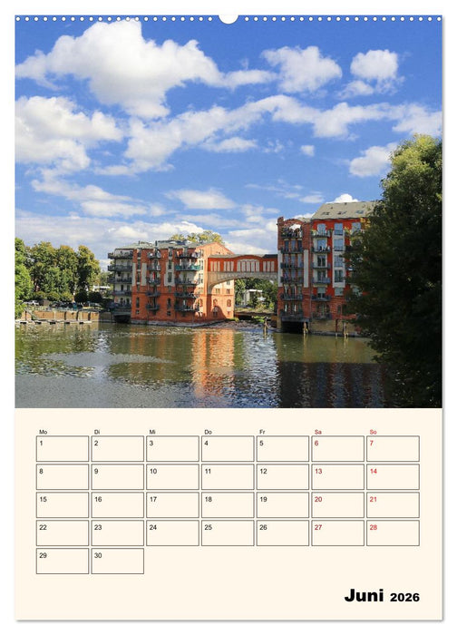 Brandenburg an der Havel - Ein Rundgang (CALVENDO Wandkalender 2026)