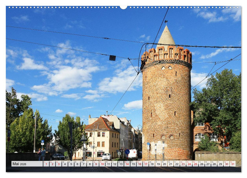 Brandenburg an der Havel - Ein Stadtspaziergang (CALVENDO Premium Wandkalender 2026)