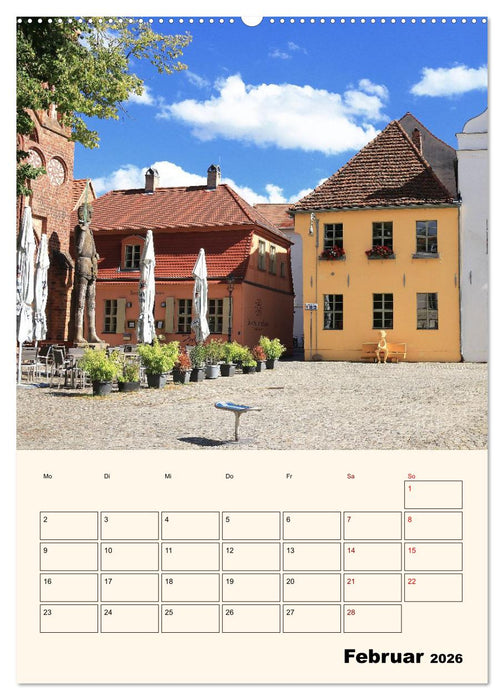 Brandenburg an der Havel - Ein Rundgang (CALVENDO Premium Wandkalender 2026)