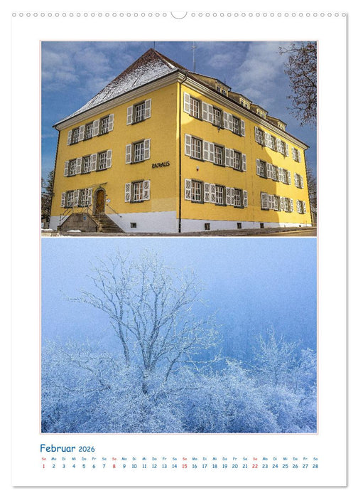 Hilzingen im Hegau und Teilorte (CALVENDO Wandkalender 2026)