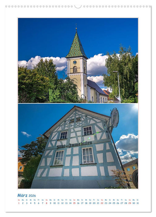 Hilzingen im Hegau und Teilorte (CALVENDO Premium Wandkalender 2026)