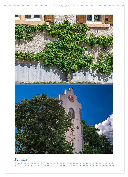 Hilzingen im Hegau und Teilorte (CALVENDO Premium Wandkalender 2026)