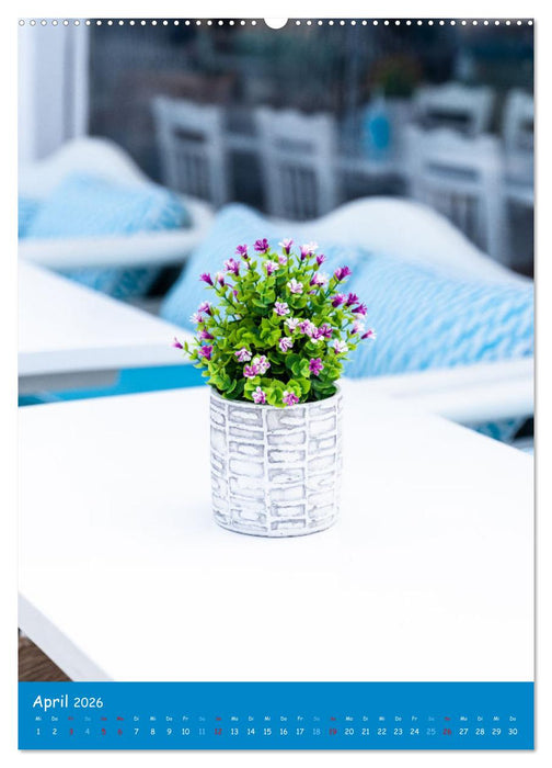 Griechenland - Die griechischen Inseln Mykonos und Santorini (CALVENDO Wandkalender 2026)