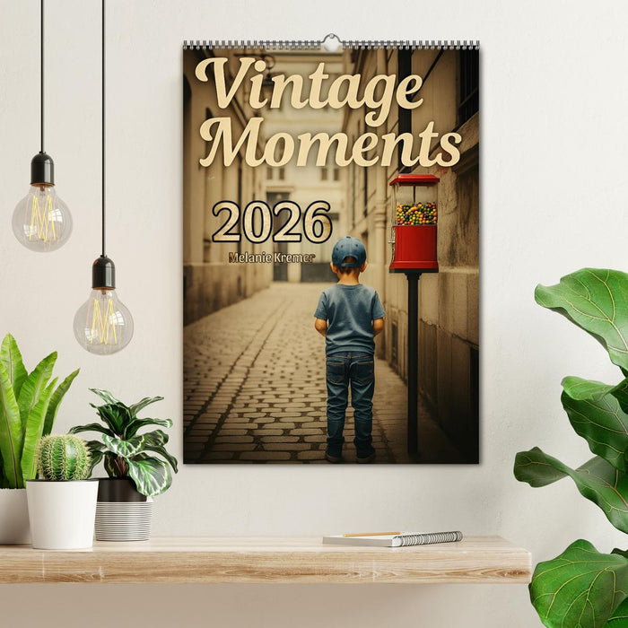 Vintage Moments - Klassiker für jeden Monat (CALVENDO Wandkalender 2026)