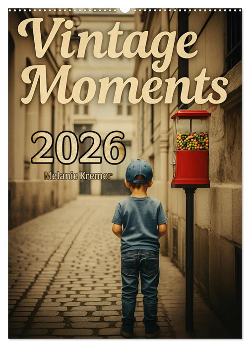 Vintage Moments - Klassiker für jeden Monat (CALVENDO Wandkalender 2026)