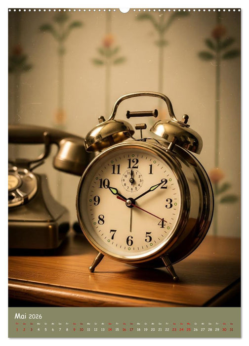 Vintage Moments - Klassiker für jeden Monat (CALVENDO Wandkalender 2026)