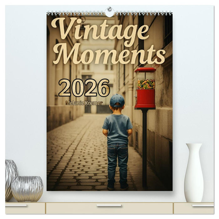 Vintage Moments - Klassiker für jeden Monat (CALVENDO Premium Wandkalender 2026)