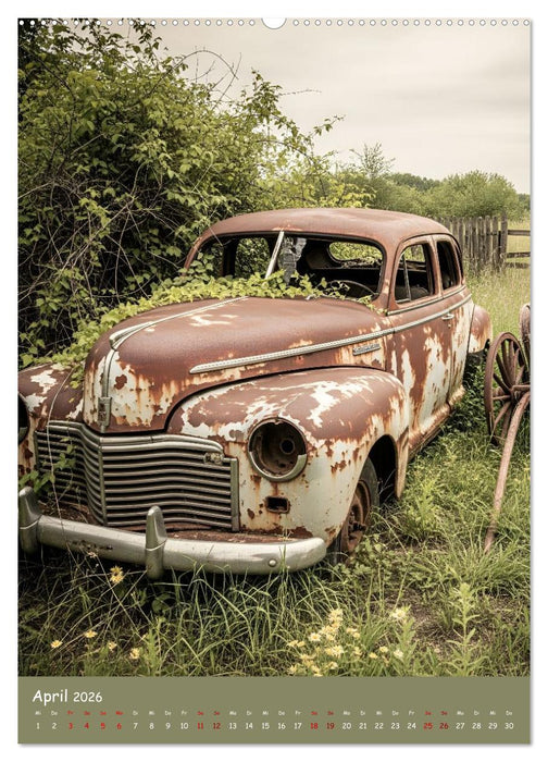 Vintage Moments - Klassiker für jeden Monat (CALVENDO Premium Wandkalender 2026)