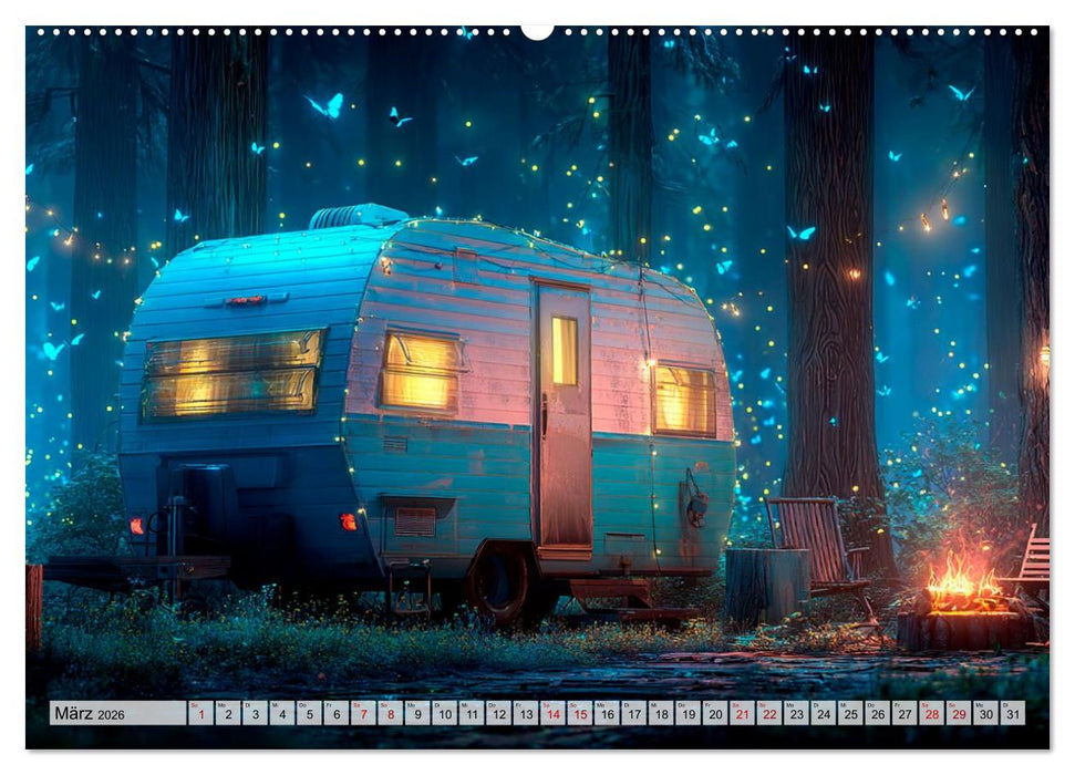 Caravanesque (CALVENDO Wandkalender 2026)