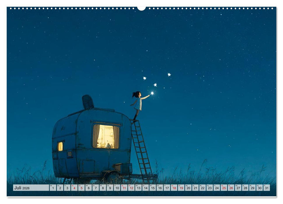 Caravanesque (CALVENDO Premium Wandkalender 2026)