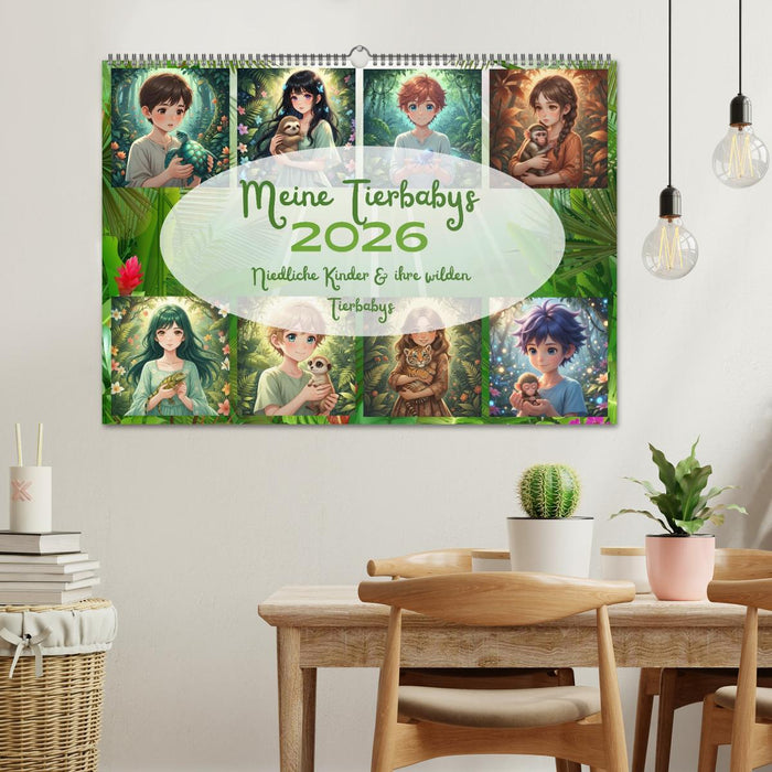 Meine Tierbabys (CALVENDO Wandkalender 2026)