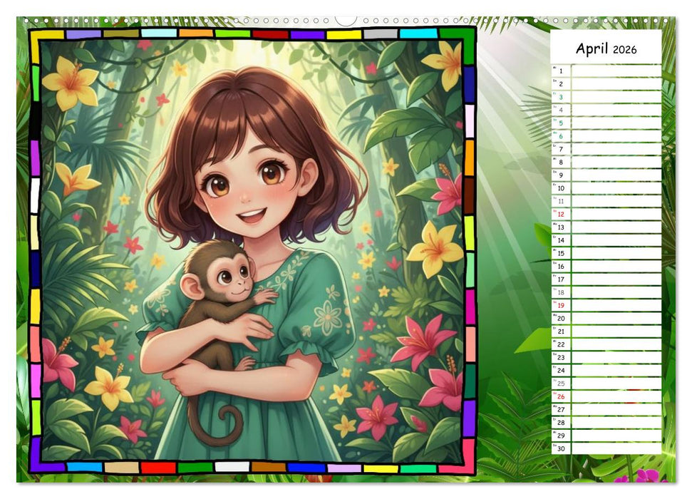 Meine Tierbabys (CALVENDO Premium Wandkalender 2026)