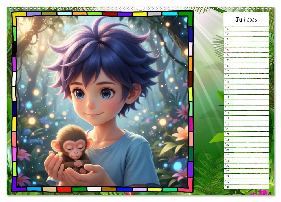 Meine Tierbabys (CALVENDO Premium Wandkalender 2026)