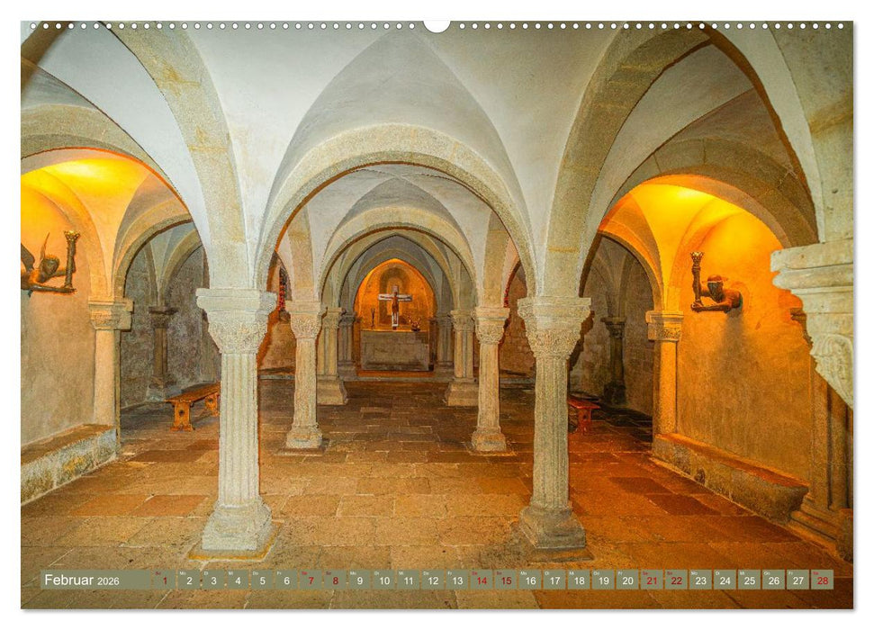 Domstadt Naumburg, eine der schönsten Städte Mitteldeutschlands (CALVENDO Wandkalender 2026)