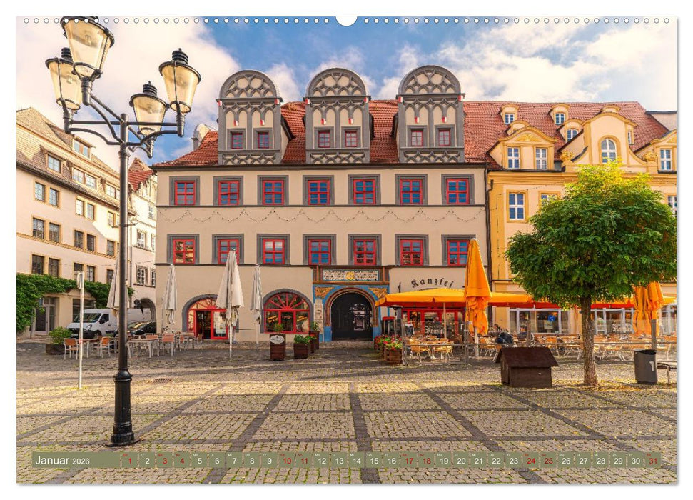 Domstadt Naumburg, eine der schönsten Städte Mitteldeutschlands (CALVENDO Premium Wandkalender 2026)