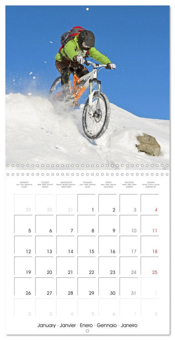 Édition Sport fun : VTT - par monts et par vaux (CALVENDO Calendrier mensuel 2026)