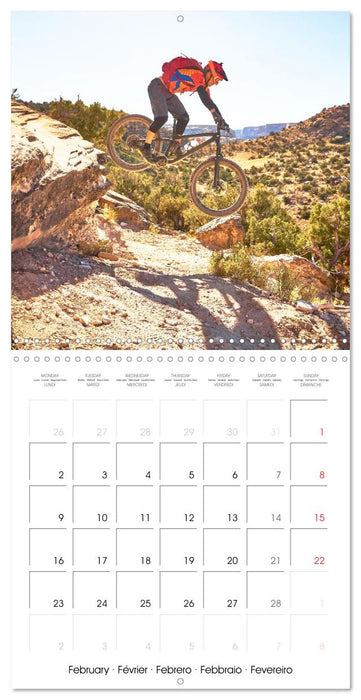 Édition Sport fun : VTT - par monts et par vaux (CALVENDO Calendrier mensuel 2026)