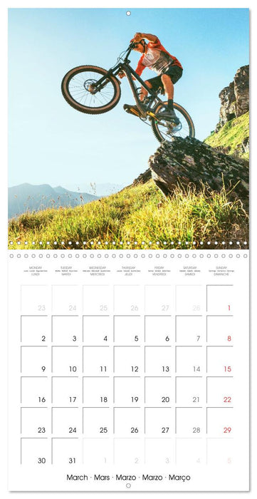 Édition Sport fun : VTT - par monts et par vaux (CALVENDO Calendrier mensuel 2026)