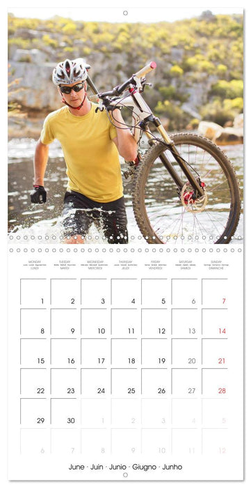 Édition Sport fun : VTT - par monts et par vaux (CALVENDO Calendrier mensuel 2026)