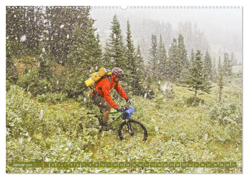 Mountainbike: Über Stock und Stein (CALVENDO Wandkalender 2026)