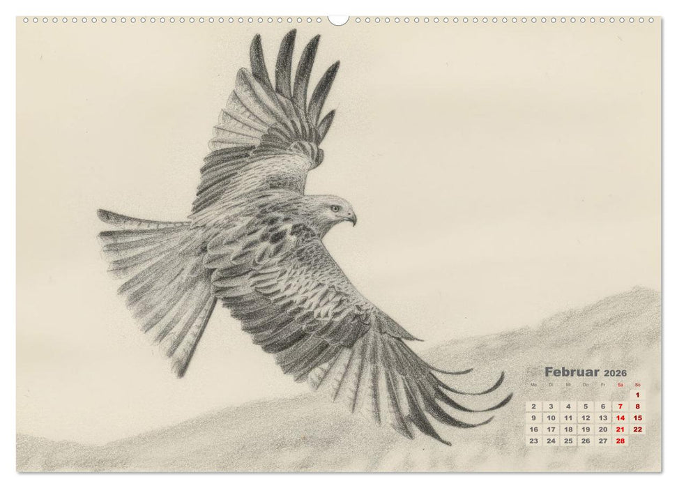 Wilde Seelen - Tierische Momente in Graphit (CALVENDO Premium Wandkalender 2026)