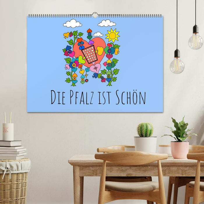 Die Pfalz ist das Beste (CALVENDO Wandkalender 2026)