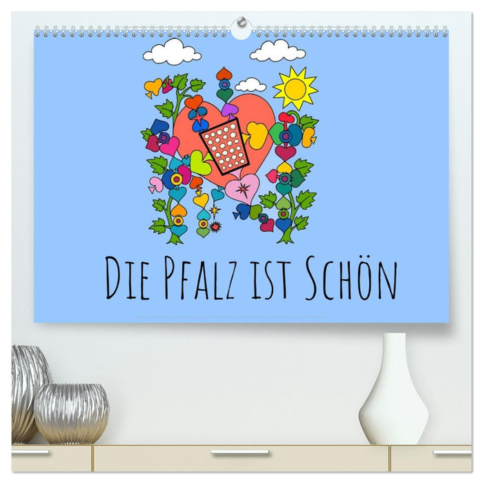 Die Pfalz ist das Beste (CALVENDO Premium Wandkalender 2026)