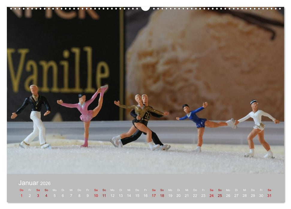 Das zweite Leben von Miniatur-Figuren (CALVENDO Wandkalender 2026)
