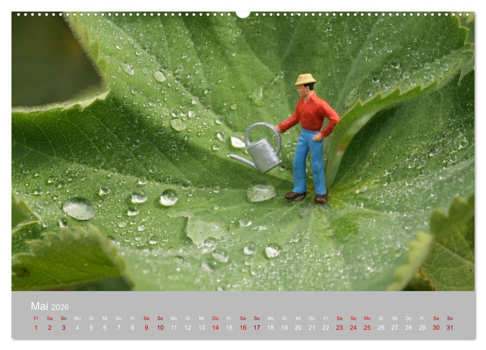 Das zweite Leben von Miniatur-Figuren (CALVENDO Wandkalender 2026)