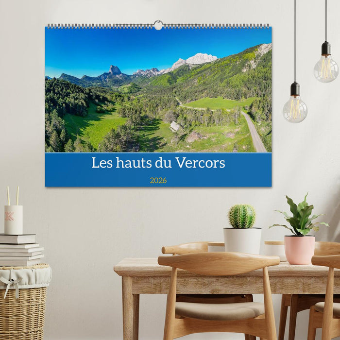 Les Hauts du Vercors (CALVENDO Calendrier mensuel 2026)