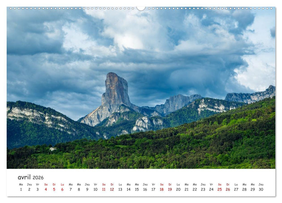 Les Hauts du Vercors (CALVENDO Calendrier mensuel 2026)