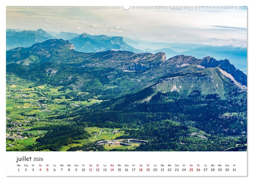 Les Hauts du Vercors (CALVENDO Calendrier supérieur 2026)