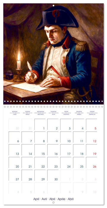 Napoléon Bonaparte (CALVENDO Calendrier mensuel 2026)