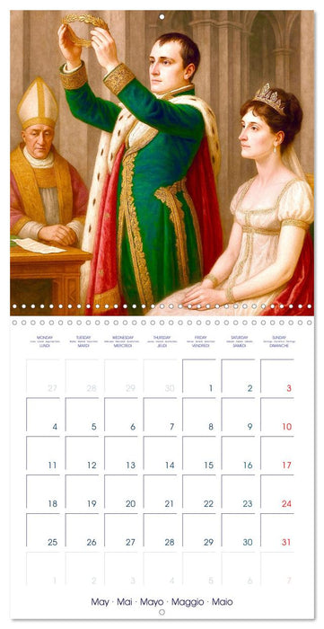 Napoléon Bonaparte (CALVENDO Calendrier mensuel 2026)