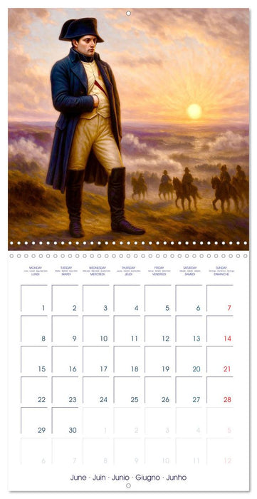 Napoléon Bonaparte (CALVENDO Calendrier mensuel 2026)