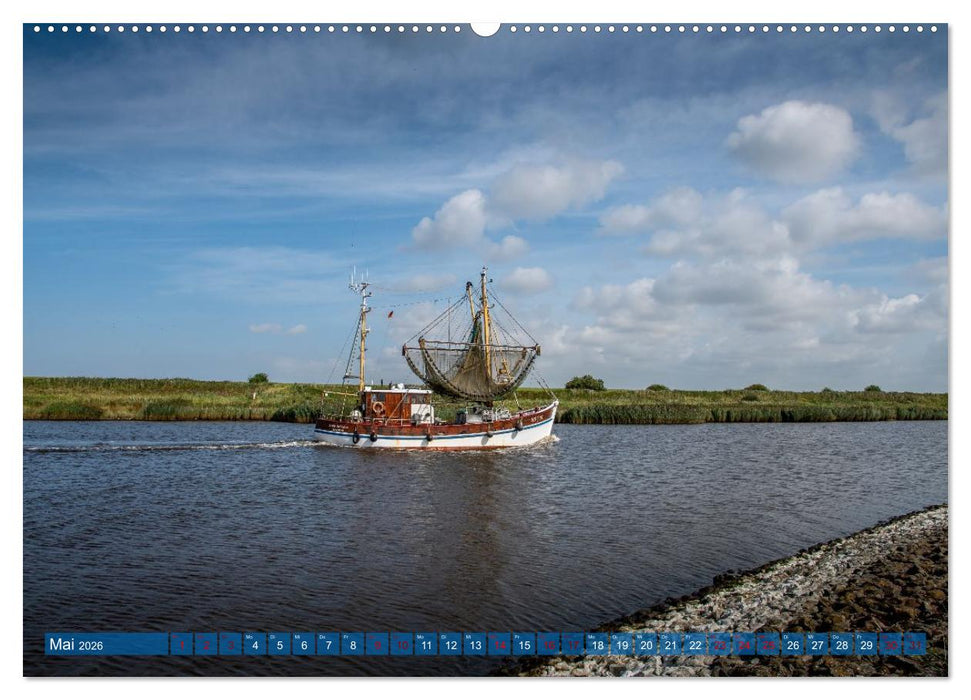 Greetsiel, die ostfriesische Perle und seine Umgebung (CALVENDO Wandkalender 2026)