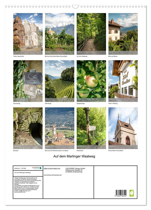 Auf dem Marlinger Waalweg (CALVENDO Wandkalender 2026)