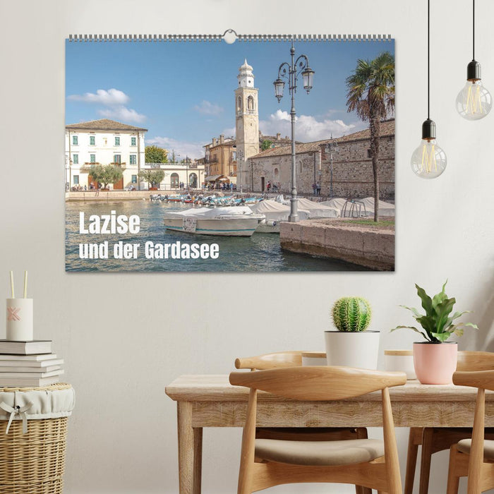 Lazise und der Gardasee (CALVENDO Wandkalender 2026)