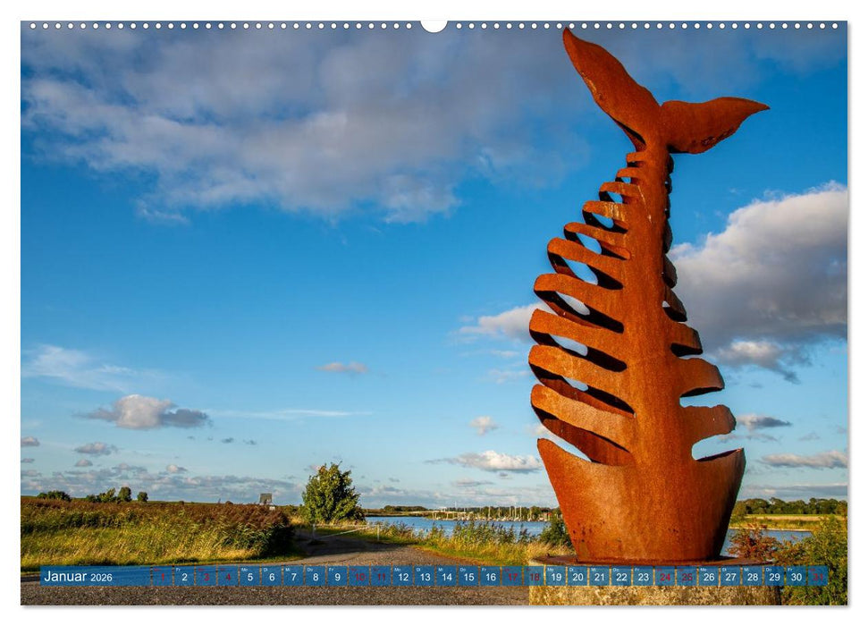 Greetsiel, die ostfriesische Perle und seine Umgebung (CALVENDO Premium Wandkalender 2026)