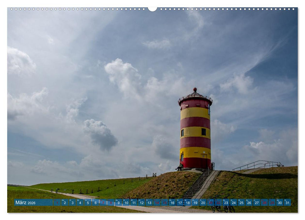Greetsiel, die ostfriesische Perle und seine Umgebung (CALVENDO Premium Wandkalender 2026)