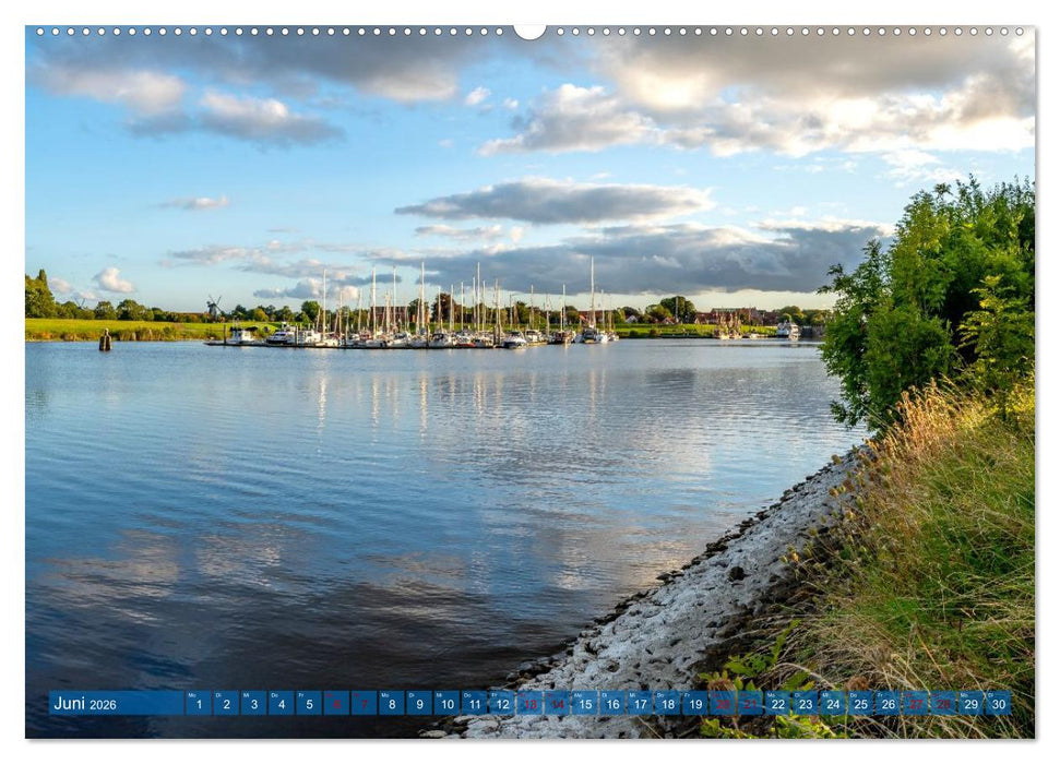 Greetsiel, die ostfriesische Perle und seine Umgebung (CALVENDO Premium Wandkalender 2026)