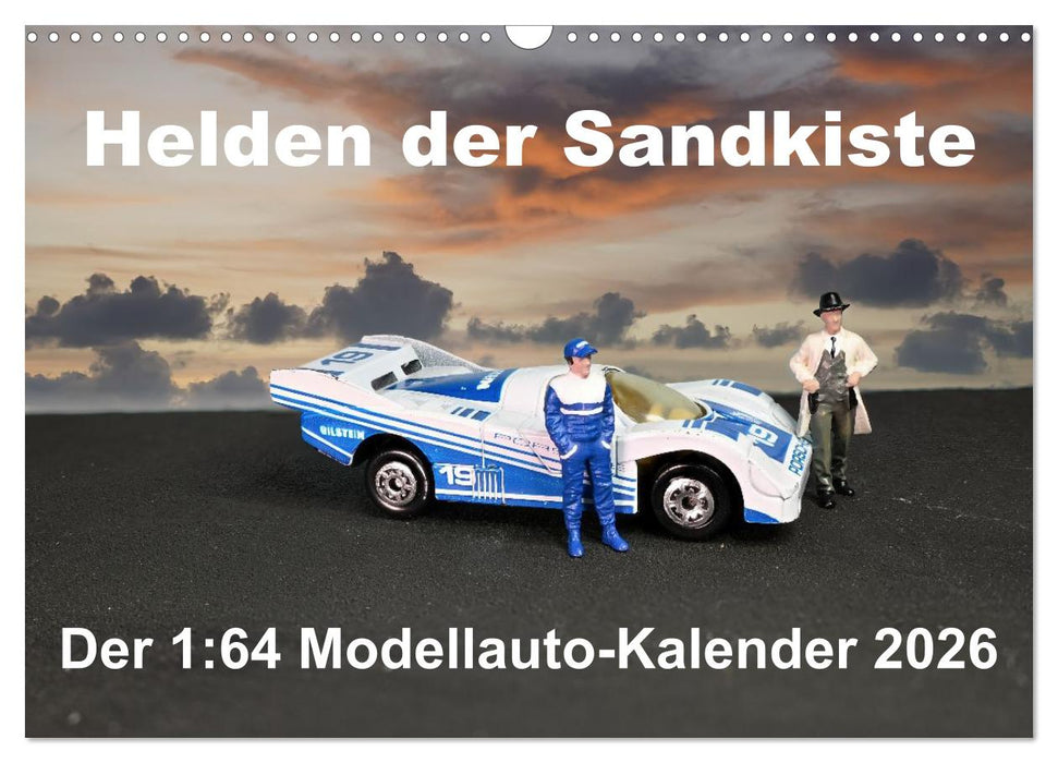 Helden der Sandkiste (CALVENDO Wandkalender 2026)