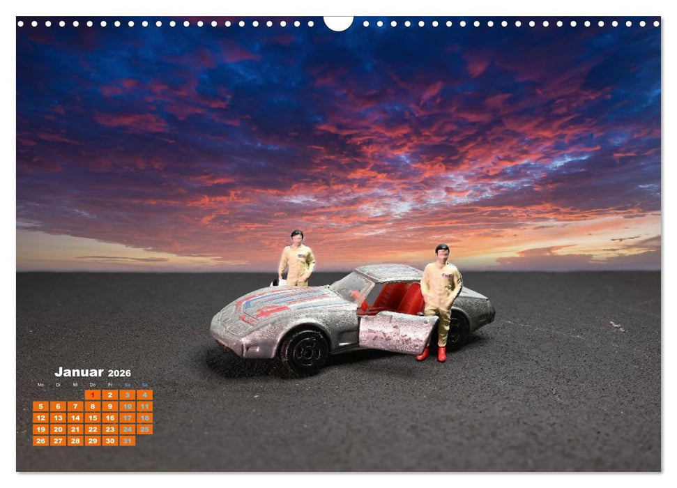 Helden der Sandkiste (CALVENDO Wandkalender 2026)