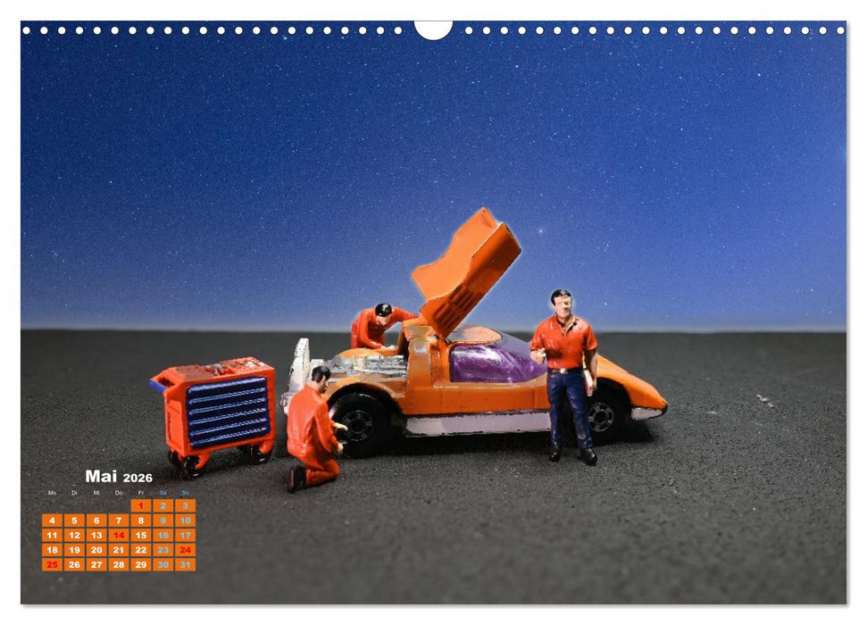 Helden der Sandkiste (CALVENDO Wandkalender 2026)